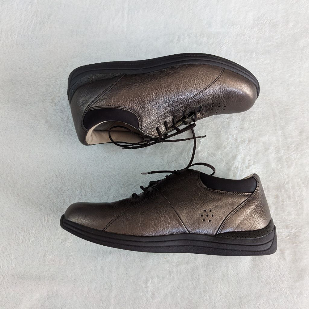 Drew Tulip Bronze Leather Lace up Oxford Comfort Ortho Diabetic Shoes - Size 9